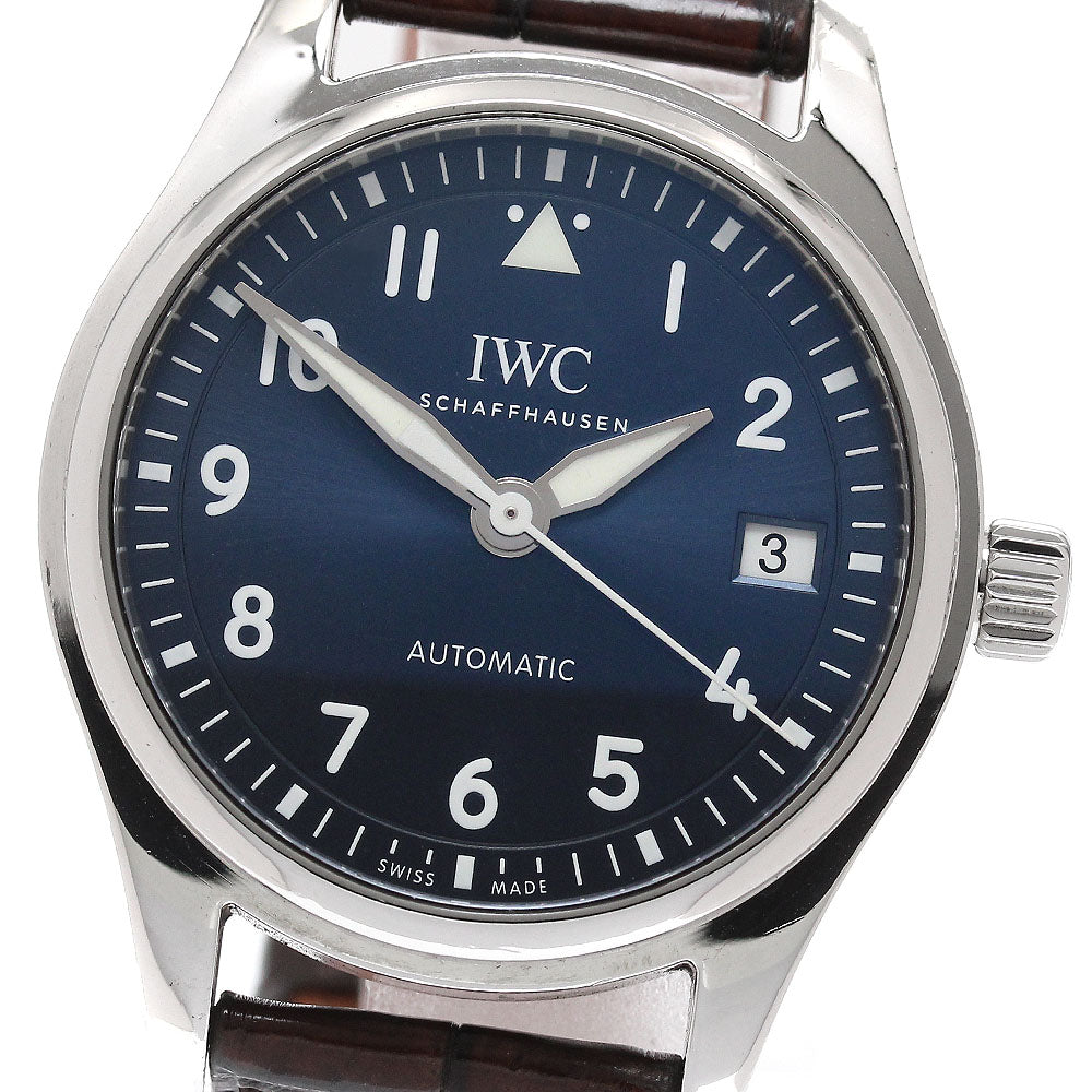 IWC SCHAFFHAUSEN Pilot watch automatic 36 IW324008 Date Navy Dial Automatic Boy's Watch_955711