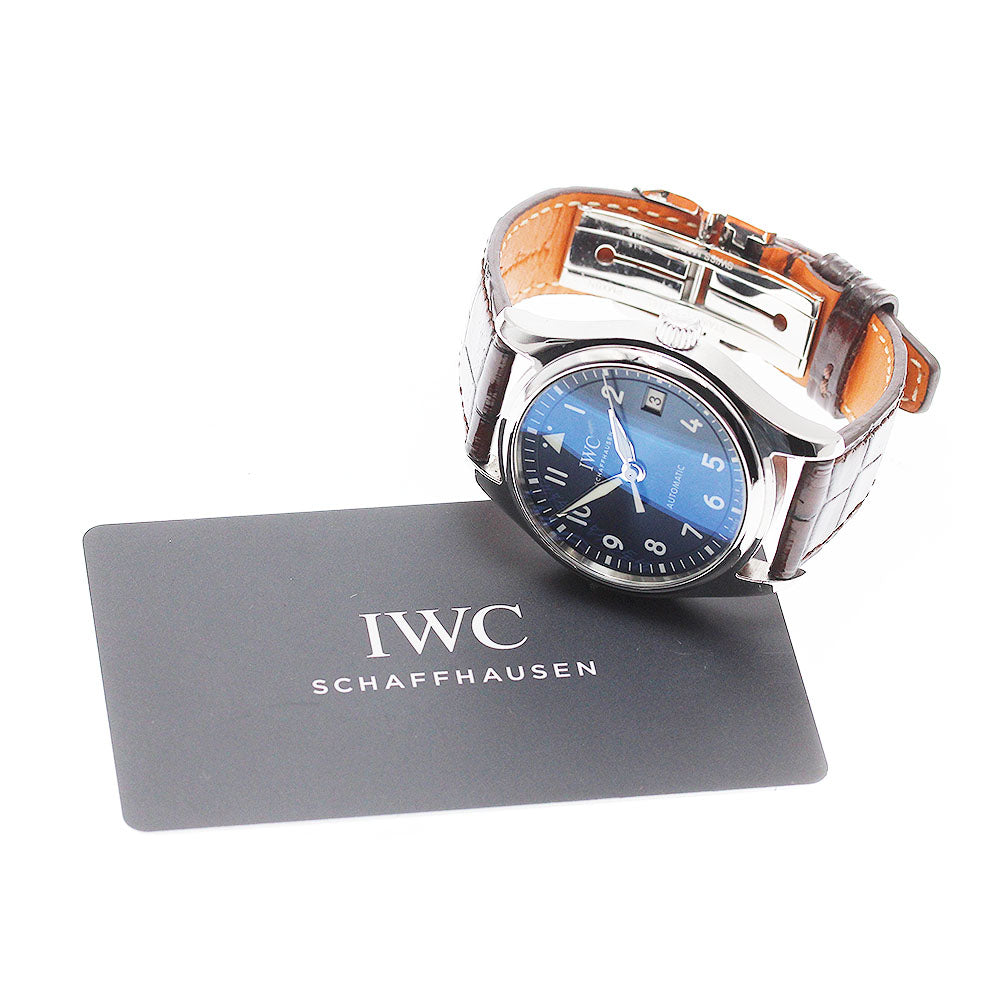 IWC SCHAFFHAUSEN Pilot watch automatic 36 IW324008 Date Navy Dial Automatic Boy's Watch_955711