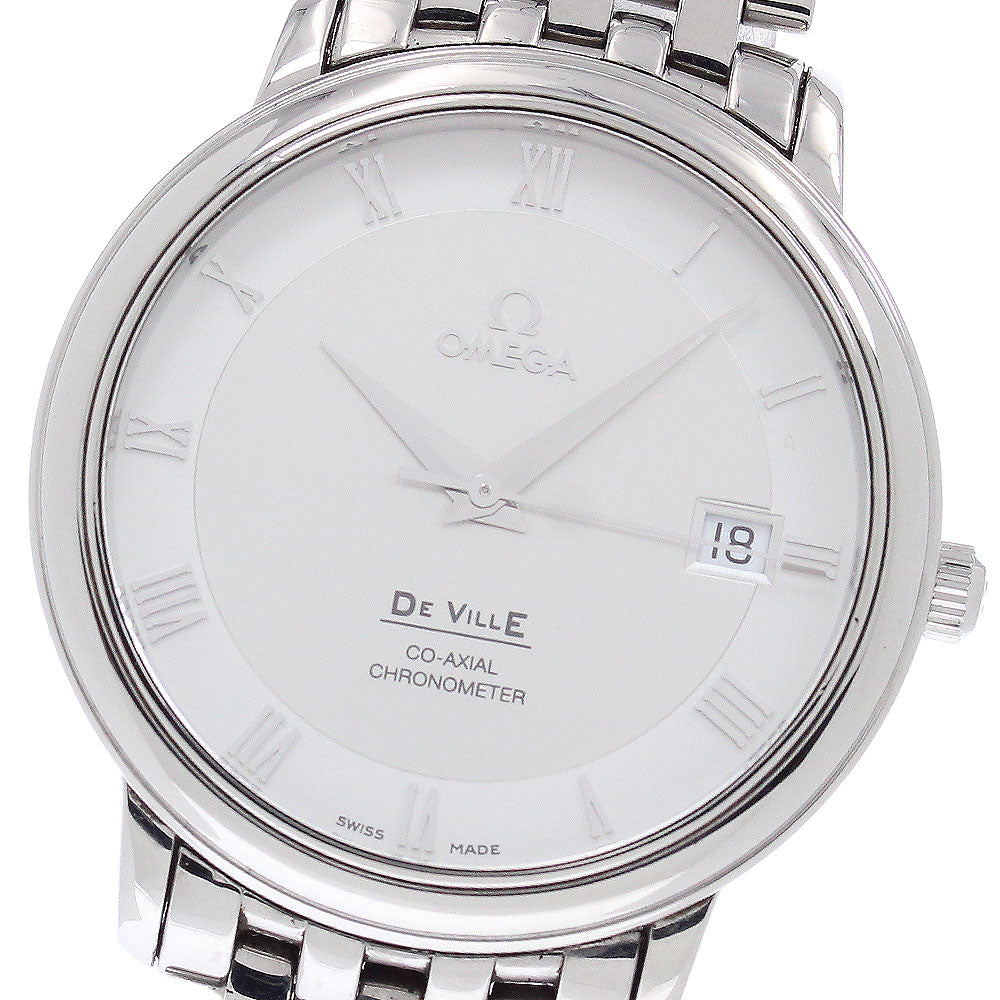 OMEGA De Ville Prestige 4574.31 Coaxial Silver Dial Automatic Men's Watch_955718