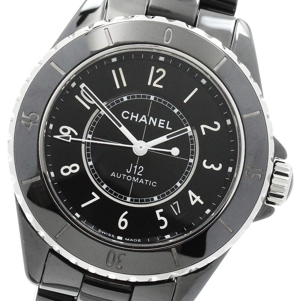CHANEL J12 H5696 Black ceramic black Dial Automatic Ladies Watch_955719