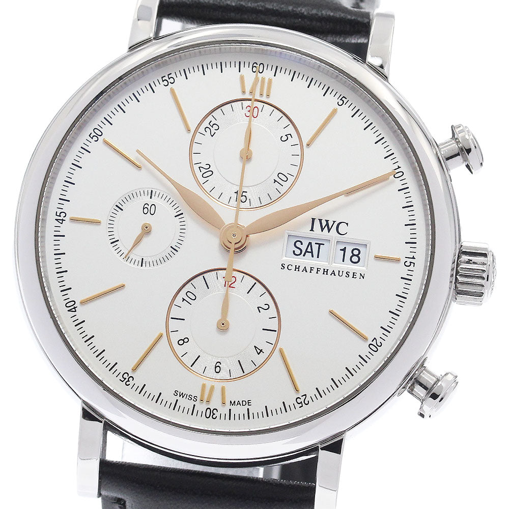 IWC SCHAFFHAUSEN Portofino IW391031 Day-Date Chronograph Automatic Men's _955744