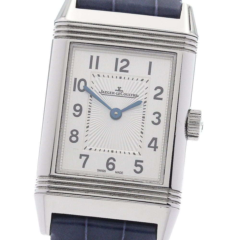 JAEGER-LECOULTRE Reverso Classic 221.8.86/Q2608440 Silver Dial Hand Winding Ladies Watch_955747