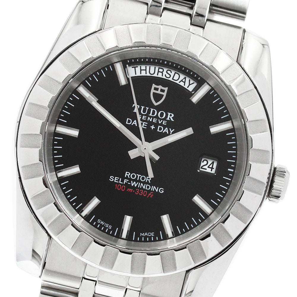 TUDOR Classic Date Day 23010 black Dial Automatic Men's Watch_955758