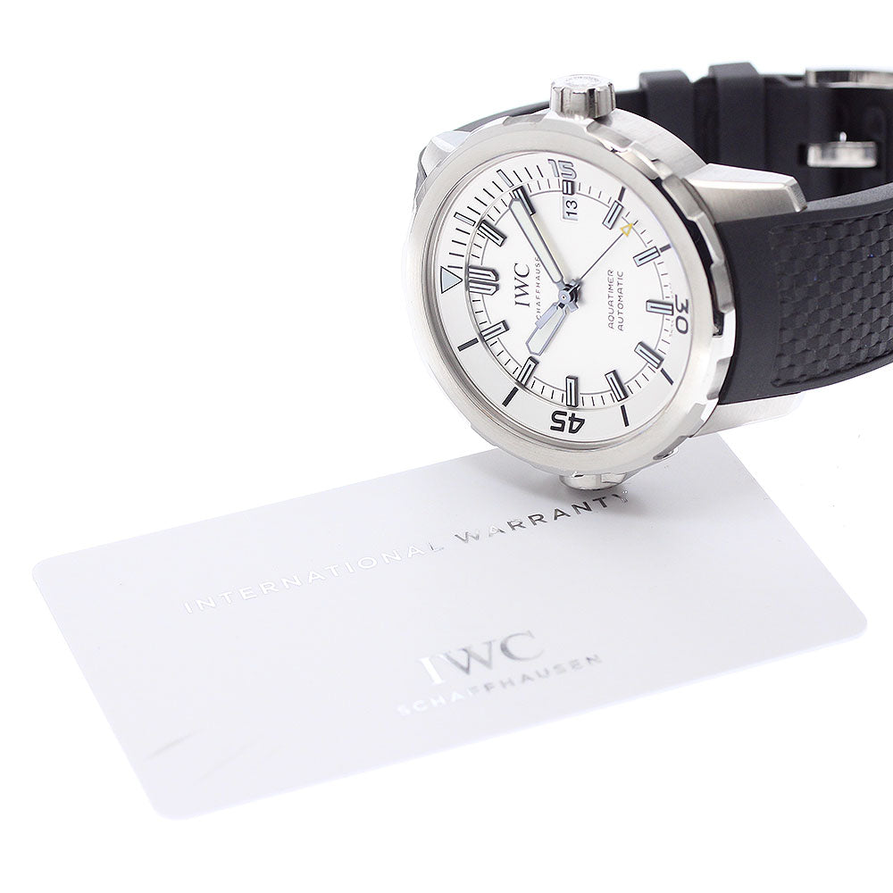 IWC SCHAFFHAUSEN Aqua timer IW329003 Date Automatic Men's Watch_955762