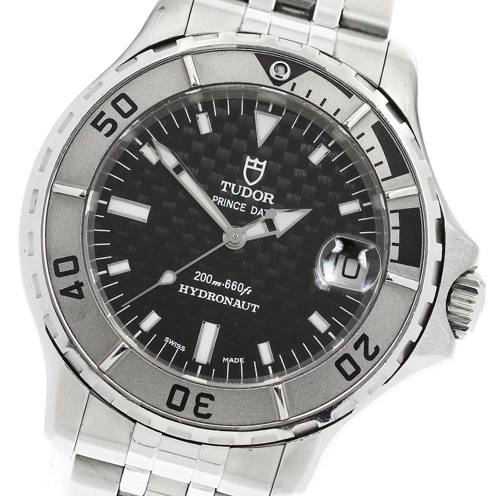 TUDOR Hydro note 85190P Date Black Dial Automatic Men's Watch_955764