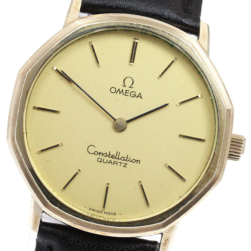 OMEGA Constellation vintage gold Dial Quartz Men's Watch_955789