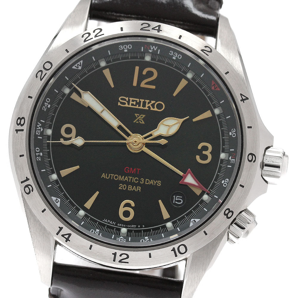 SEIKO Prospex Alpinist SBEJ005/6R54-00B0 GMT green Dial Automatic Men's_956003