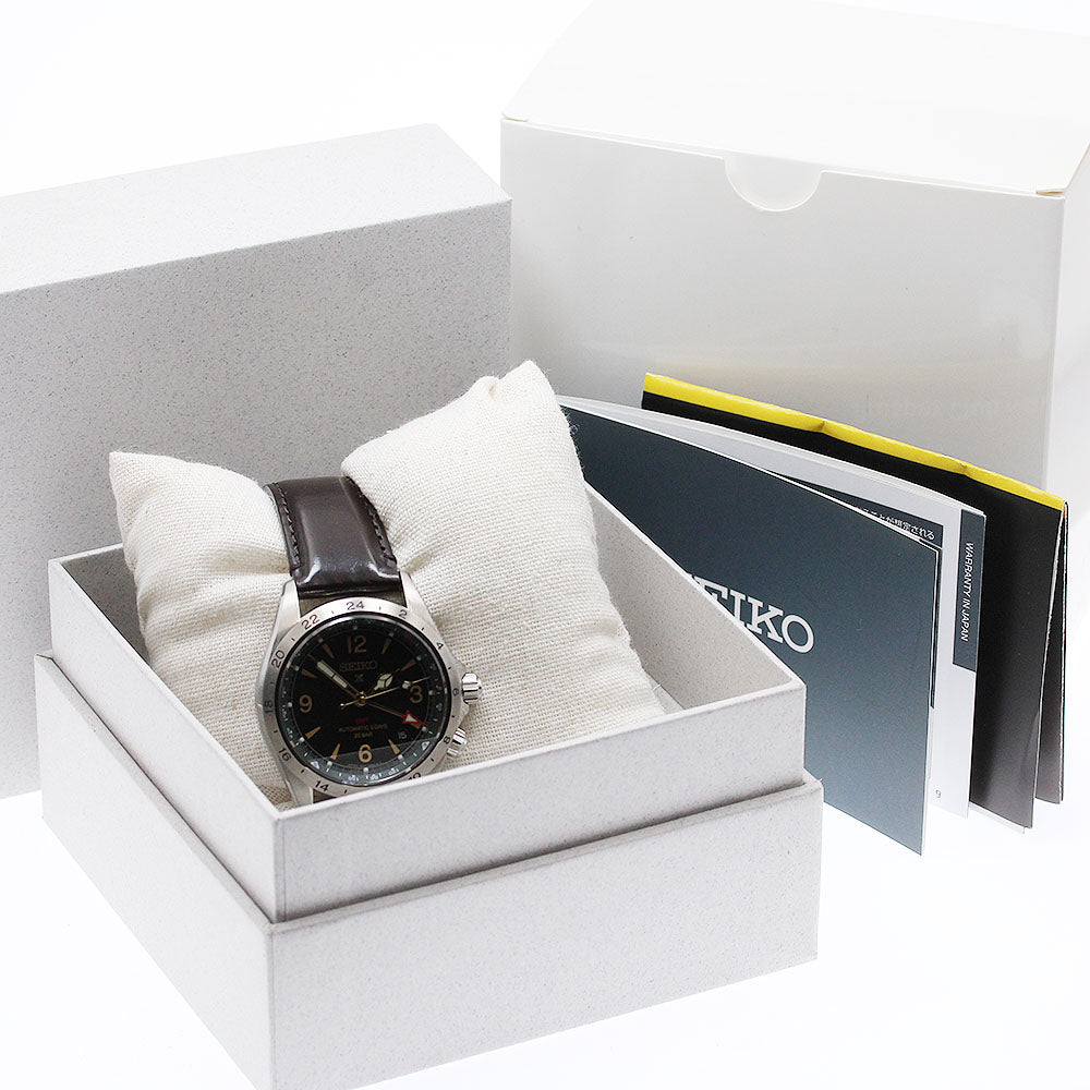 SEIKO Prospex Alpinist SBEJ005/6R54-00B0 GMT green Dial Automatic Men's_956003