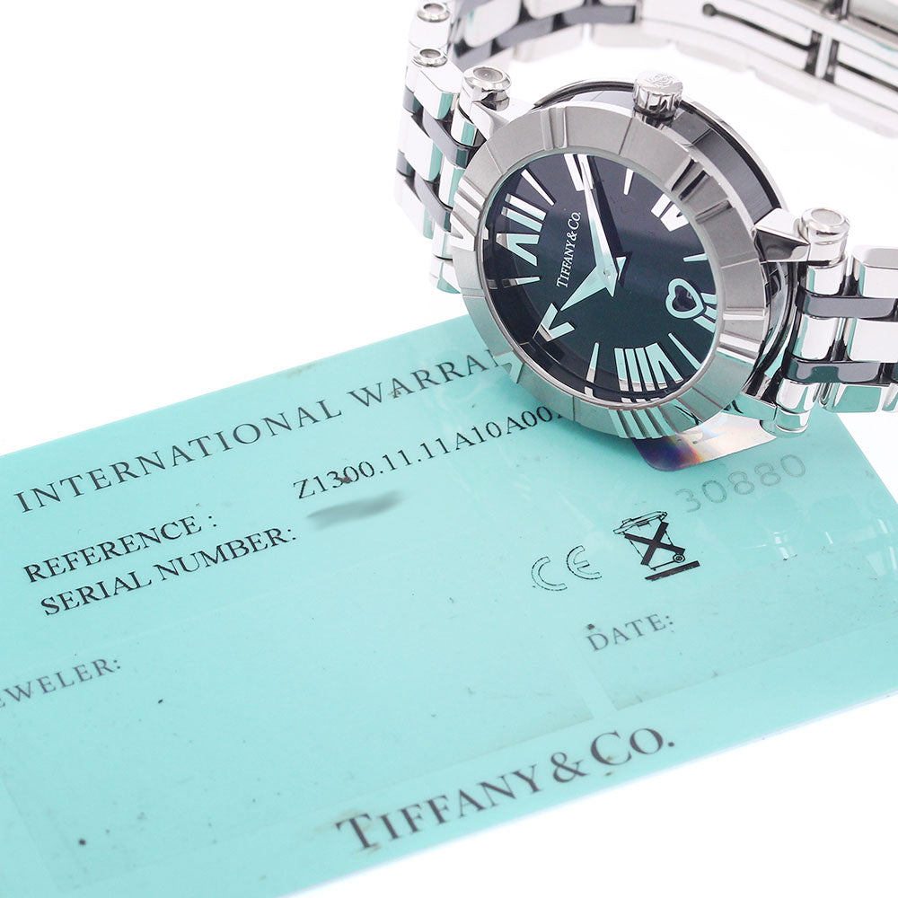 TIFFANY&Co. Atlas Z1300.11.11A10A00A Date Black Dial Quartz Ladies Watch_956021