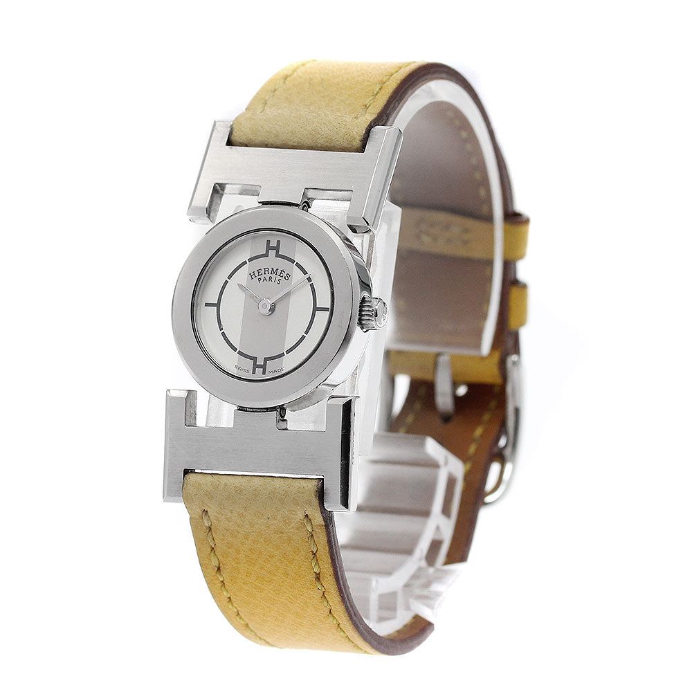 HERMES paprika PA1.210 Silver Dial Quartz Ladies Watch_956032