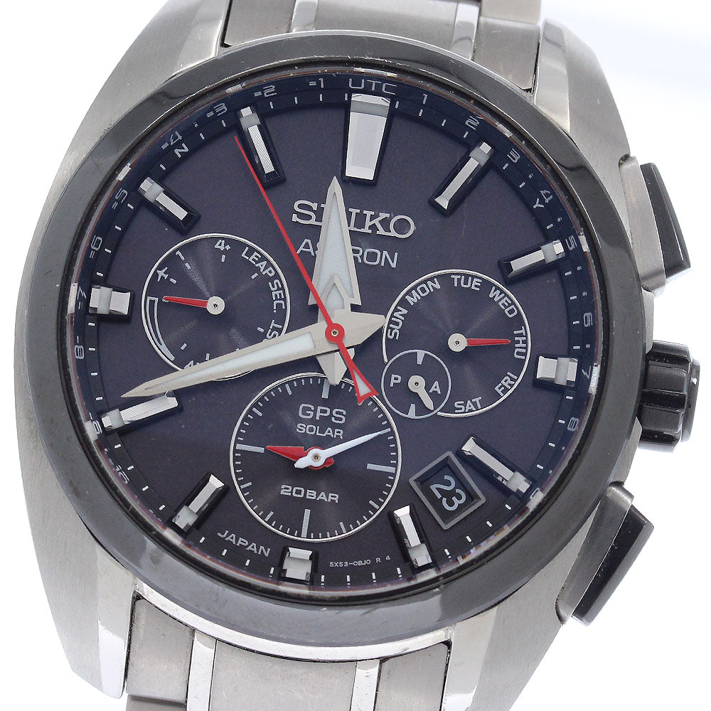 SEIKO Astron Global Line SBXC103/5X53-0AV0 Solar Powered Radio Men's_956045