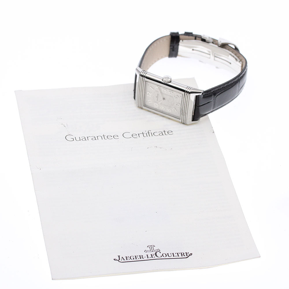 JAEGER-LECOULTRE Grande Reverso Lady Ultra Slim Q3208422 Silver Dial Quartz Ladies Watch_956068