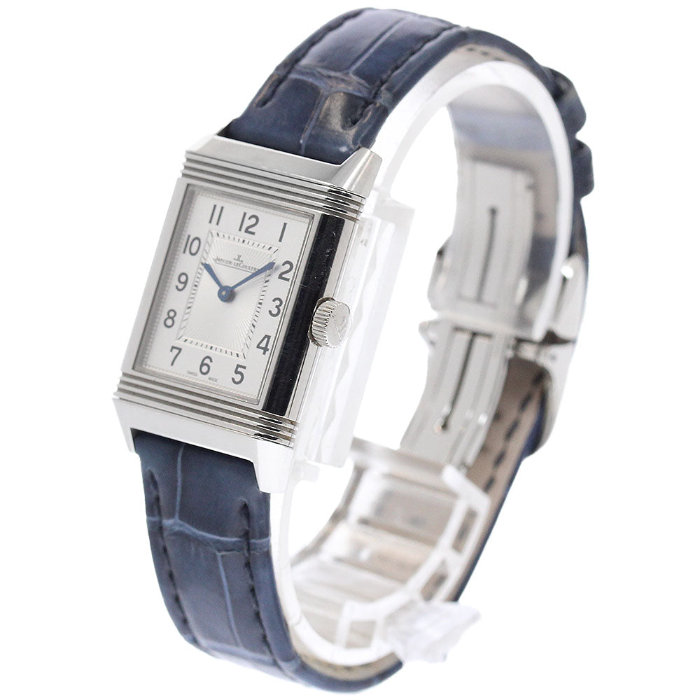 JAEGER-LECOULTRE Reverso Classic Small Q2618432/211.8.47 Silver Dial Quartz Ladies Watch_956069