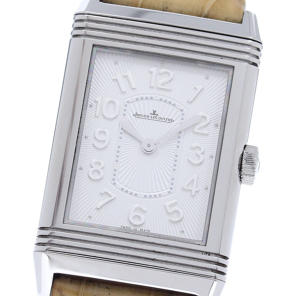 JAEGER-LECOULTRE Grande Reverso Lady Ultra Slim Q3208420/268.8.47 Silver Dial Quartz Ladies Watch_956071