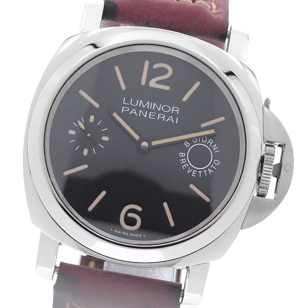 PANERAI Luminor Marina PAM00590 8 Days Hand Winding Men's Watch_956089