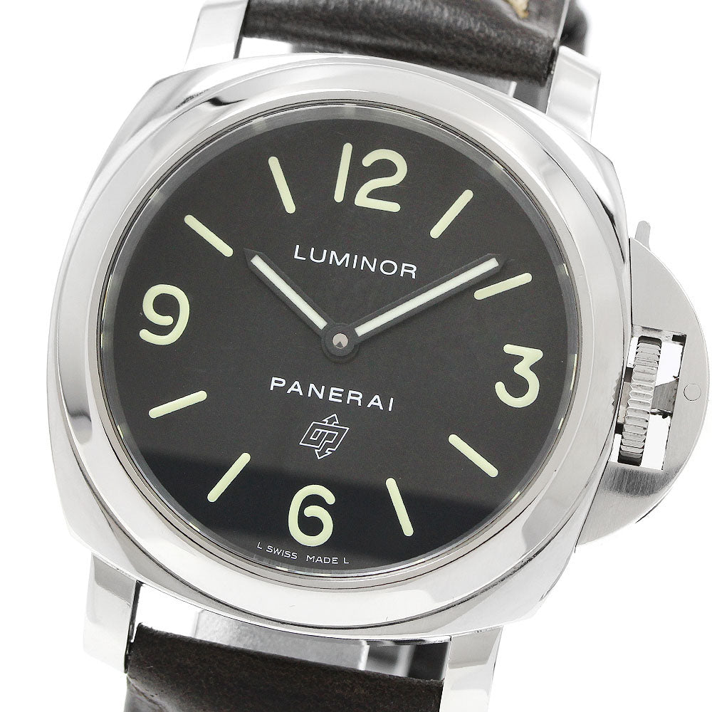 PANERAI Luminor base logo acciaio PAM01000 Hand Winding Men's Watch_956090