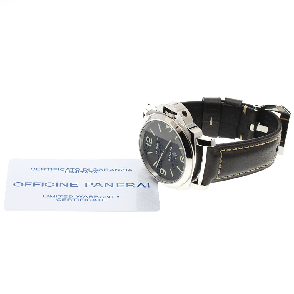 PANERAI Luminor base logo acciaio PAM01000 Hand Winding Men's Watch_956090