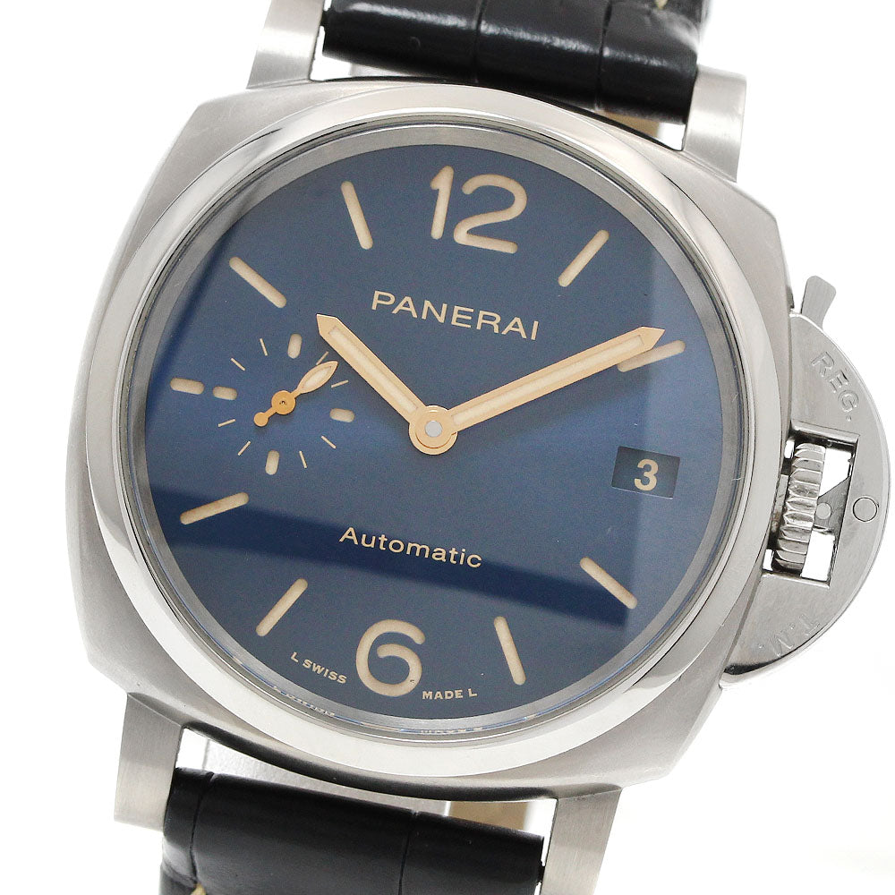 PANERAI Luminor Due PAM00926 Date Navy Dial Automatic Boy's Watch_956098