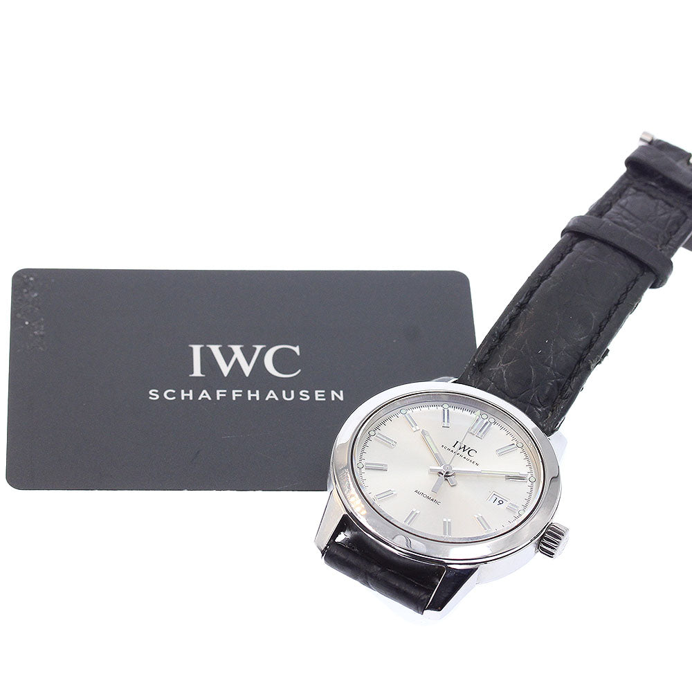 IWC SCHAFFHAUSEN Ingenieur IW357001 Date Silver Dial Automatic Men's Watch_956104