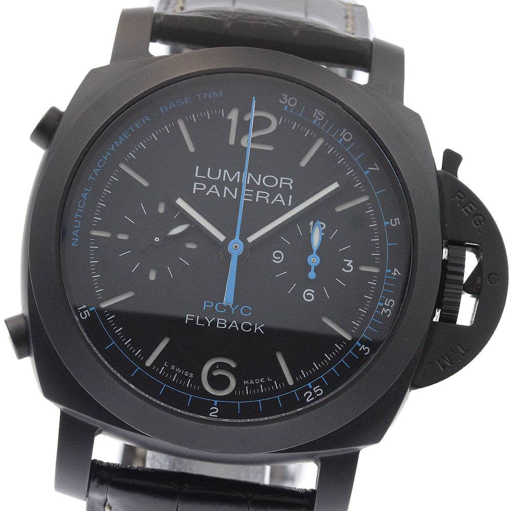 PANERAI Luminor Yacht Challenge Flyback PAM00788 Chronograph black Dial Automatic Men's Watch_956112