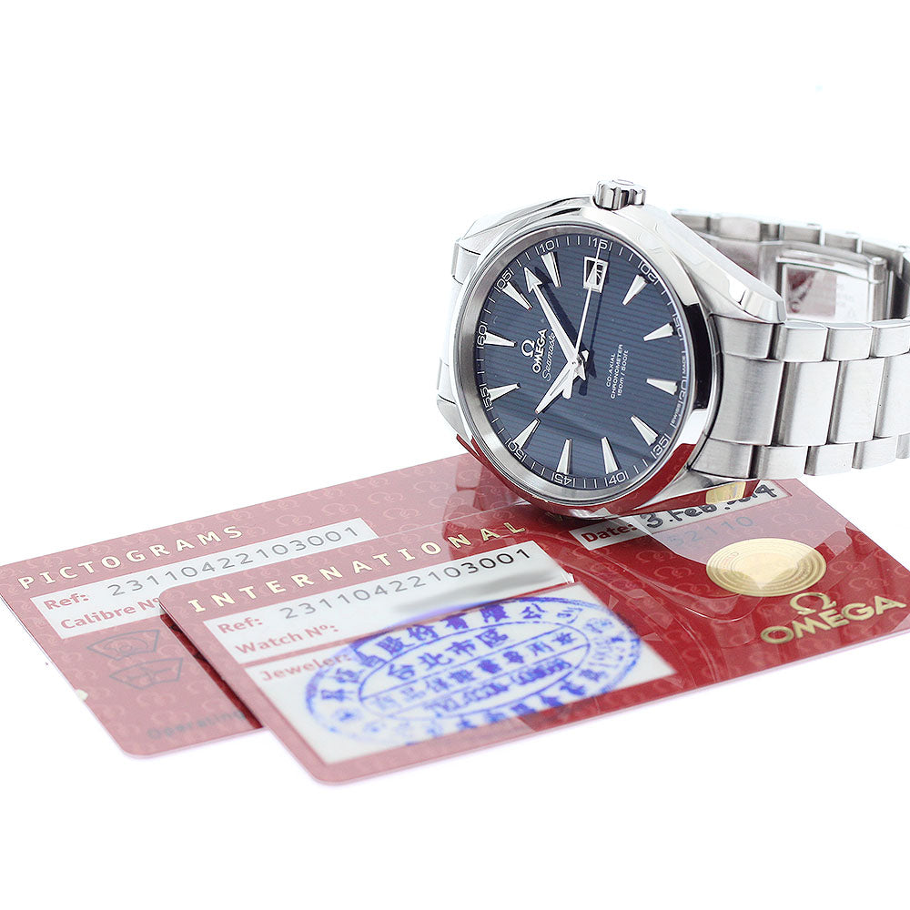 OMEGA Seamaster Aqua Terra 231.10.42.21.03.001 Coaxial Automatic Men's _956116