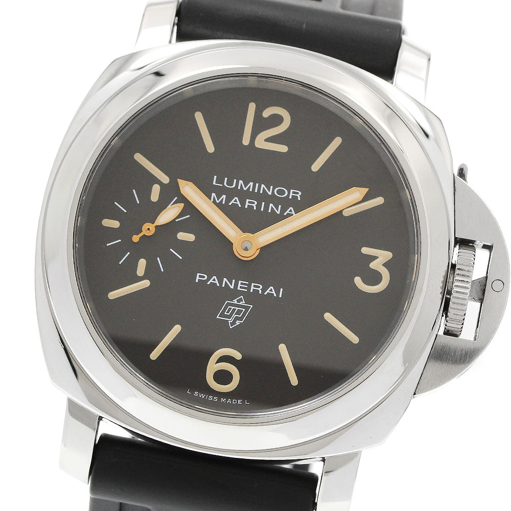 PANERAI Luminor Marina Logo Acciaio PAM00632 Hand Winding Men's Watch_956119