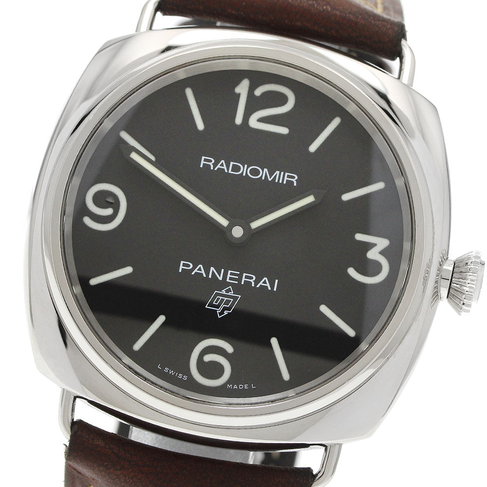 PANERAI Radiomir Base Logo 3 Days Acciaio PAM00753 HW Men's Watch_956122