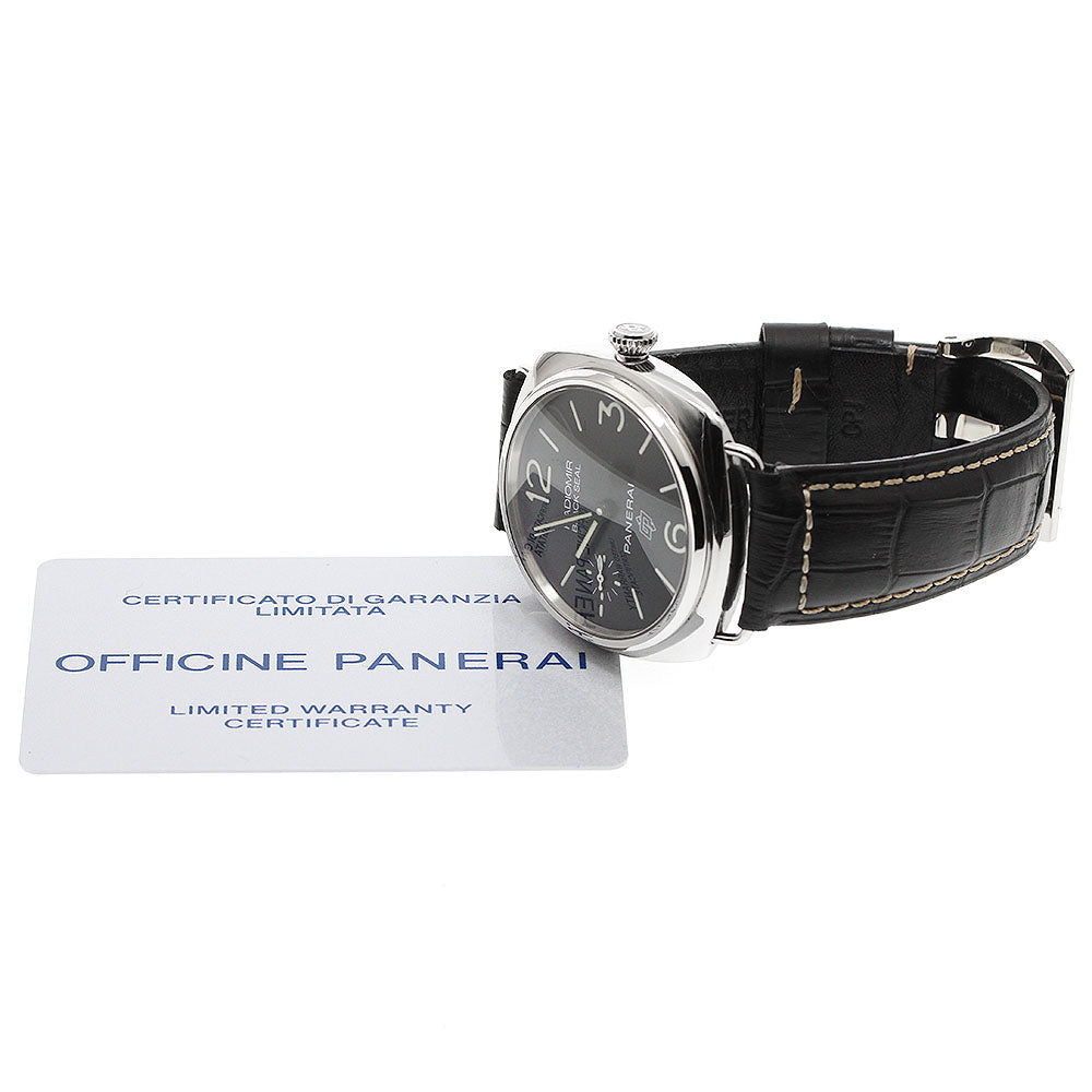 PANERAI Radiomir Black Seal Logo PAM00380 Small seconds black Dial Hand Winding Men's Watch_956125
