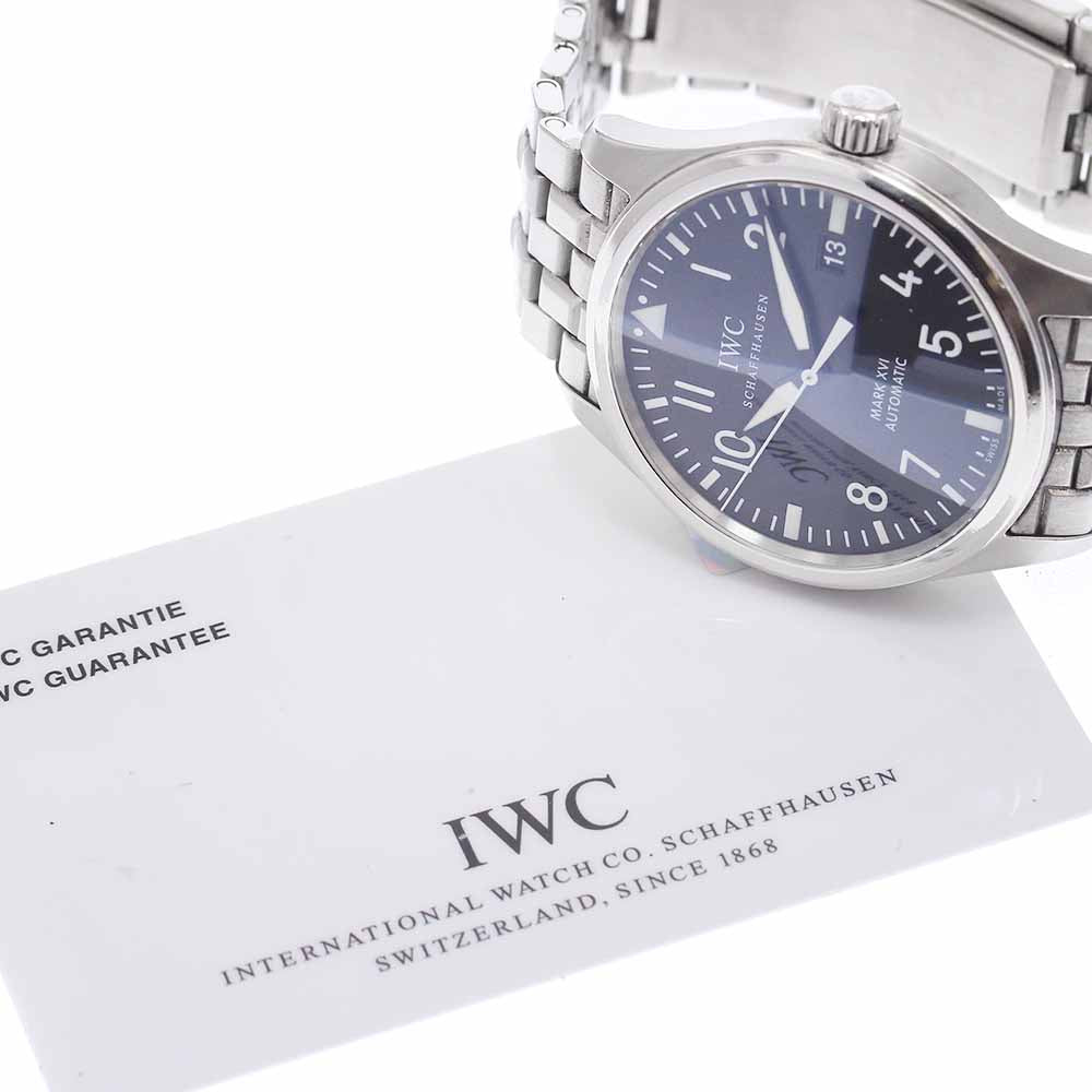 IWC SCHAFFHAUSEN Pilot Watch Mark XVI IW325504 Date Automatic Men's Watch_956133