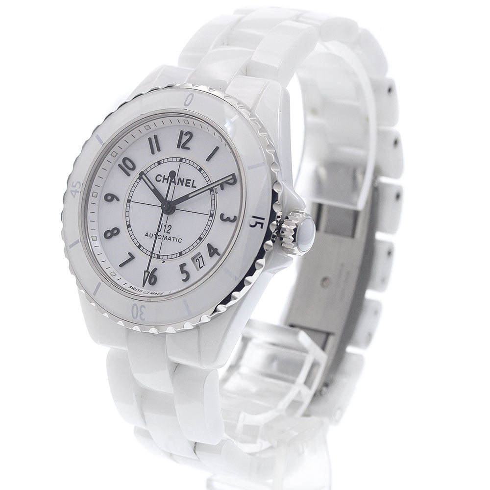 CHANEL J12 H5700 White ceramic 38MM white Dial Automatic Men's Watch_956169