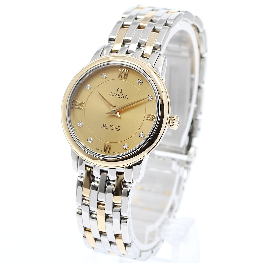 OMEGA De Ville Prestige 424.20.27.60.58.001 8P diamond Quartz Ladies _956171