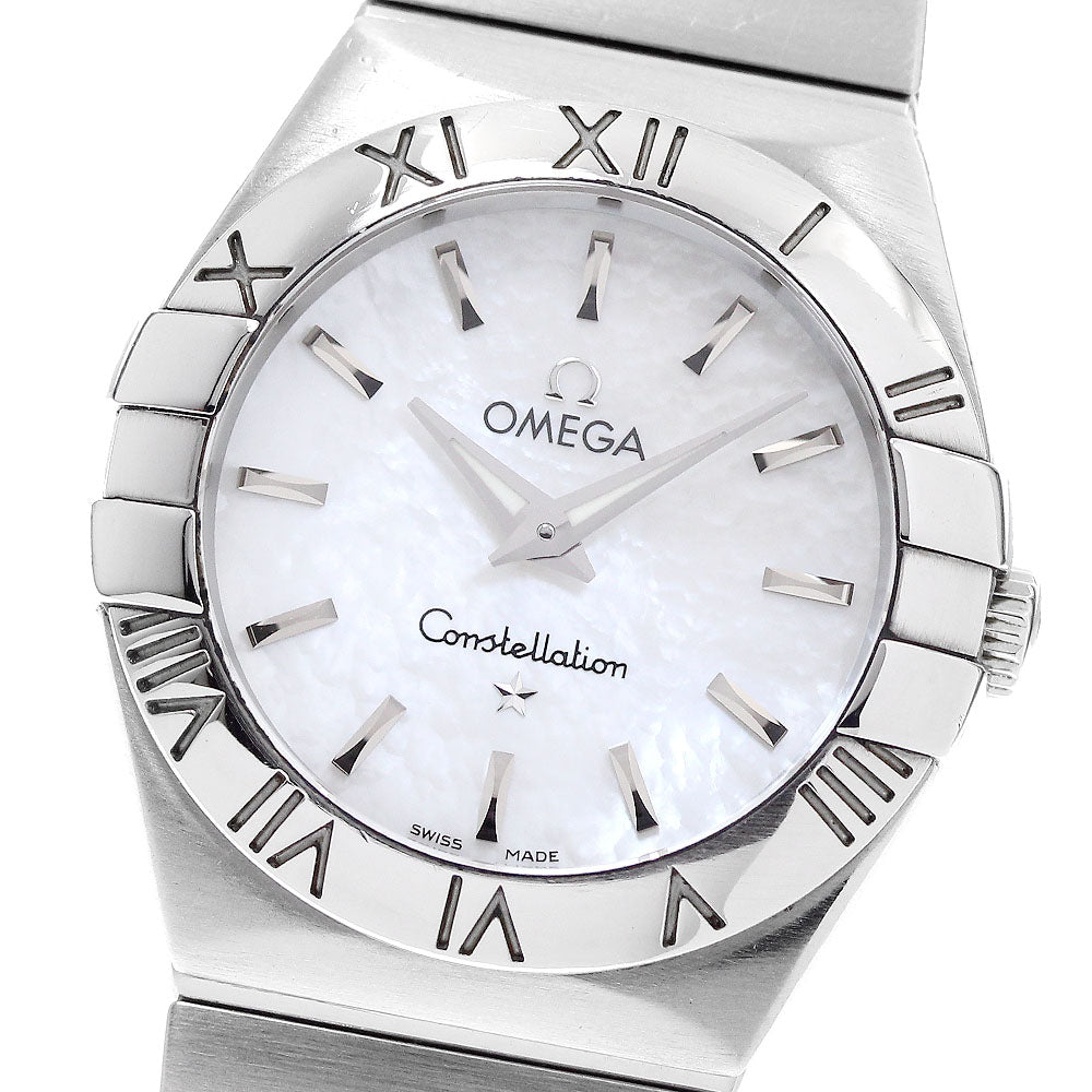 OMEGA Constellation Blush 123.10.27.60.05.001 White shell Dial Quartz Ladies Watch_956173