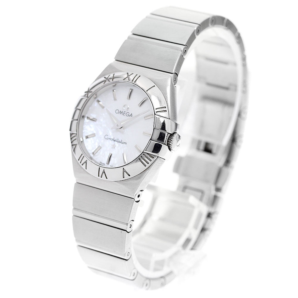 OMEGA Constellation Blush 123.10.27.60.05.001 White shell Dial Quartz Ladies Watch_956173
