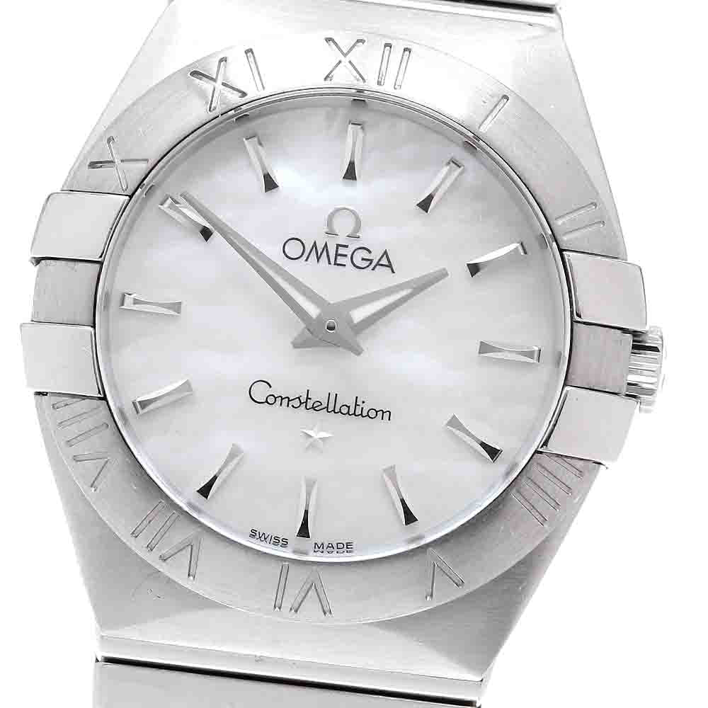OMEGA Constellation Blush 123.10.27.60.05.001 White shell Dial Quartz Ladies Watch_956174