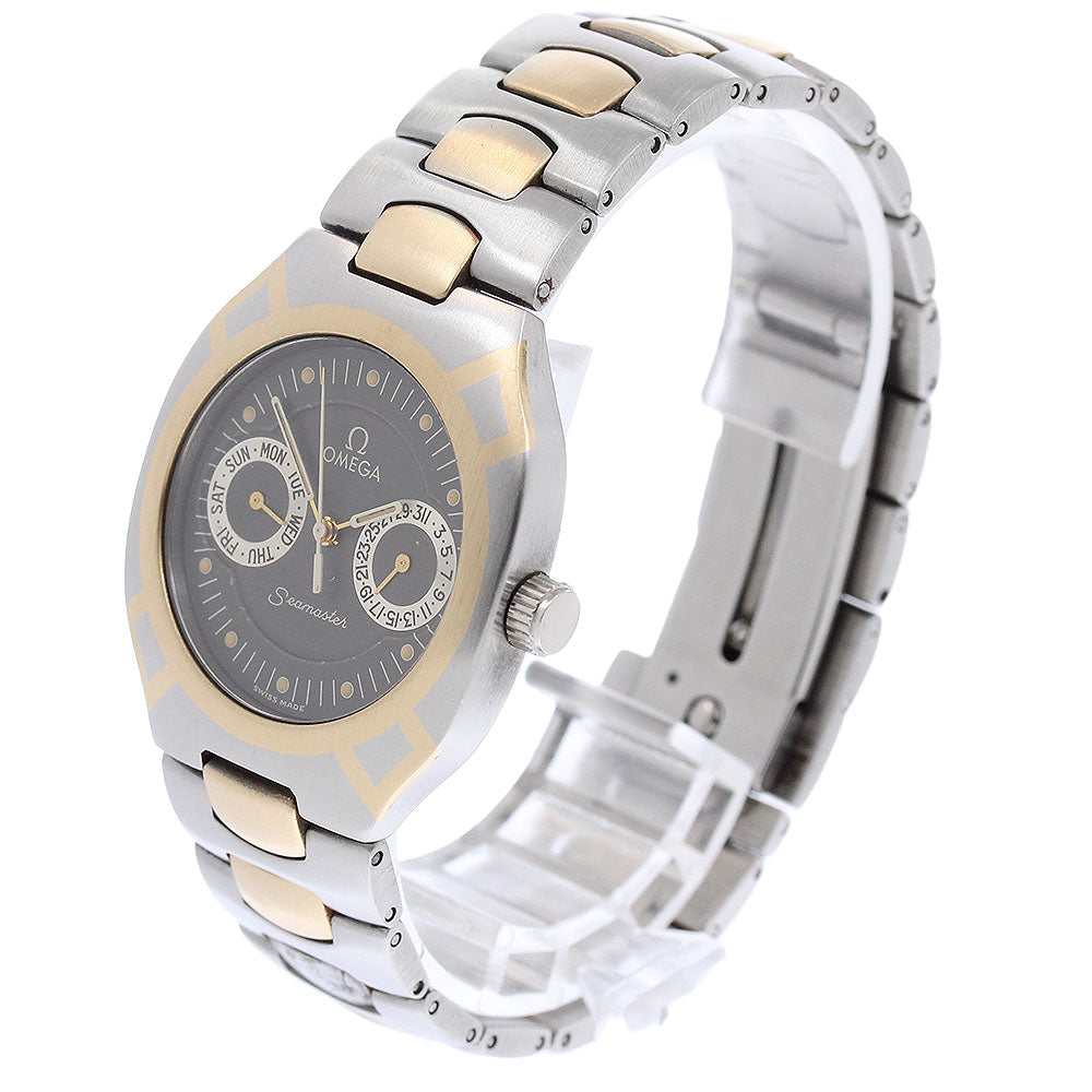 OMEGA Seamaster Polaris Day date black Dial Quartz Men's Watch_956286