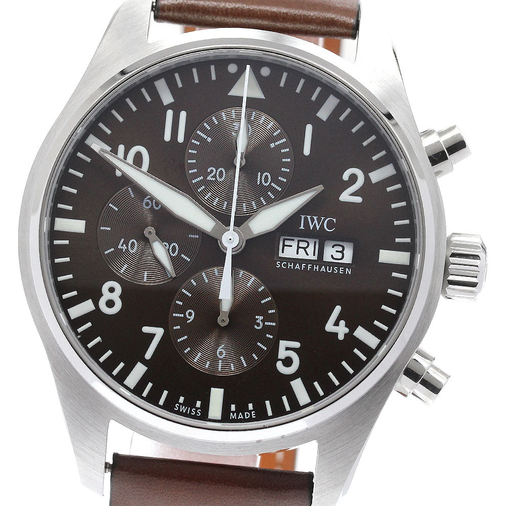 IWC SCHAFFHAUSEN Pilot's Watch Antoine de Saint-Exupery IW377713 AT Men's_956314
