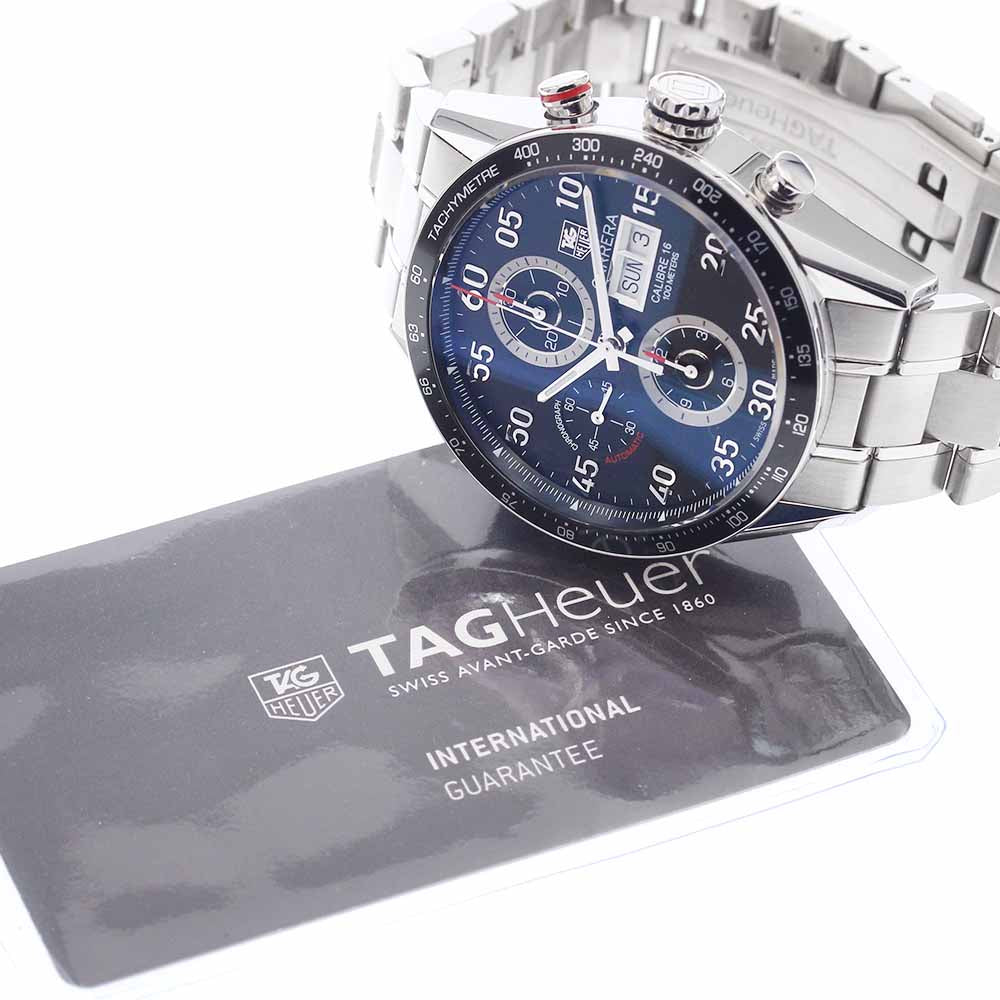 TAG HEUER Carrera CV2A10 Tachymeter Chronograph Day Date Automatic Men's_956355