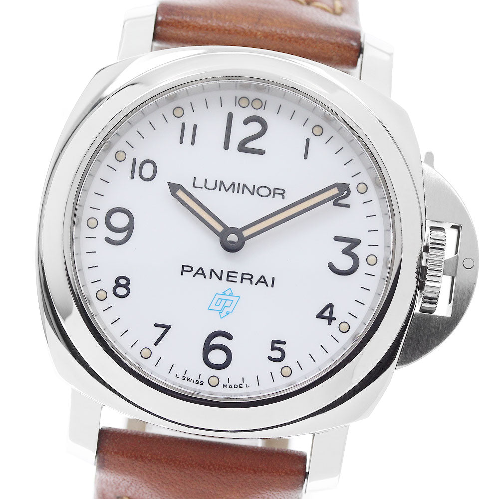 PANERAI Luminor Base Logo 3 Days Achaio PAM00775 white Dial Hand Winding Men's Watch_956358