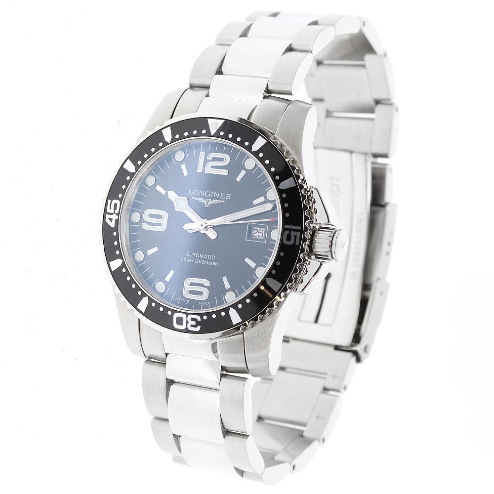 LONGINES Hydro Conquest L3.742.4 Date black Dial Automatic Men's Watch_956386