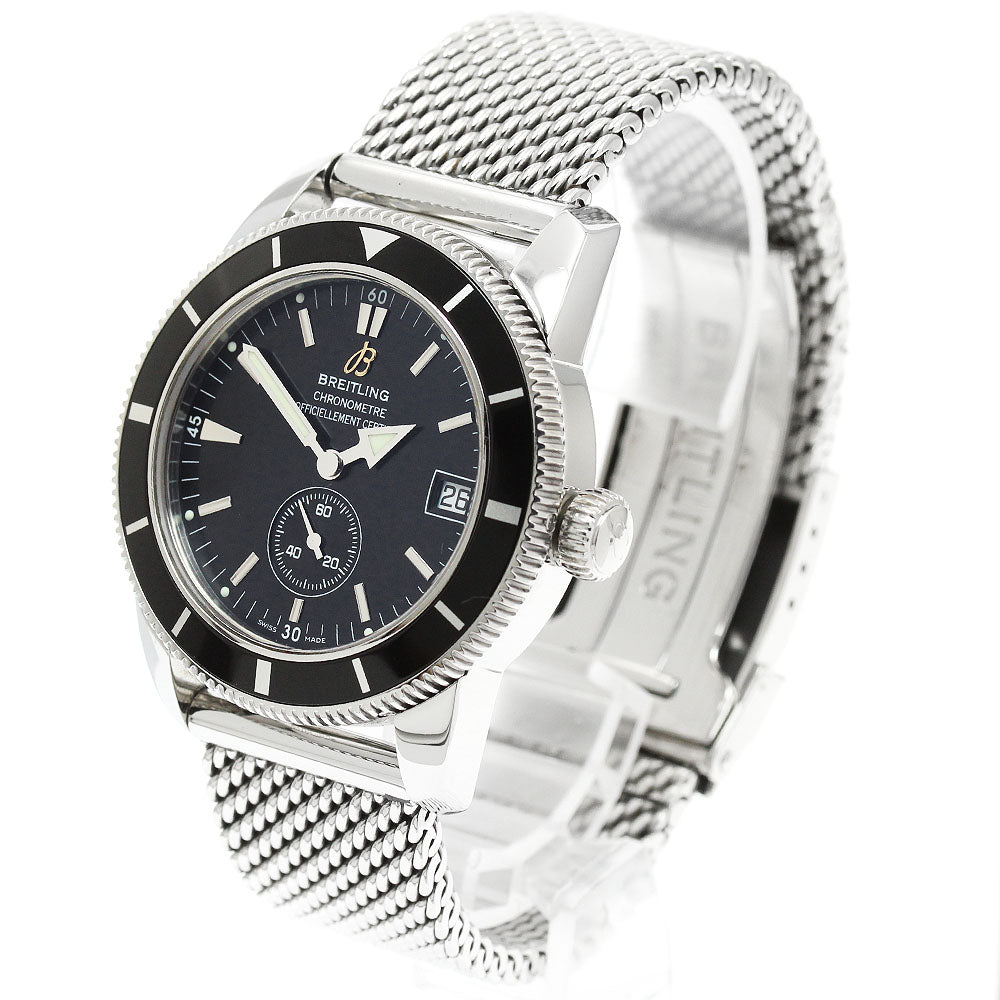 BREITLING Super Ocean Heritage 38 A37320 Date black Dial Automatic Men's_956388