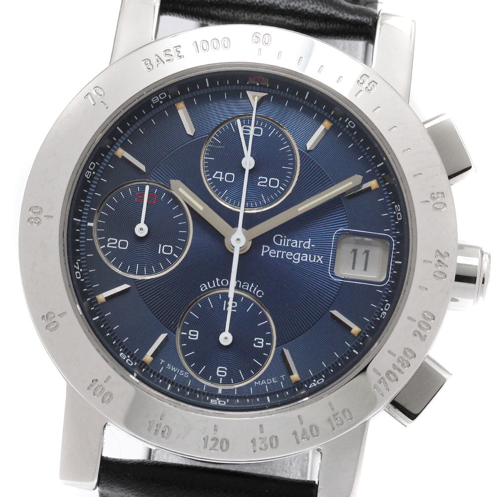 GIRARD PERREGAUX Chronograph 7500 Date Navy Dial Automatic Men's Watch_956425