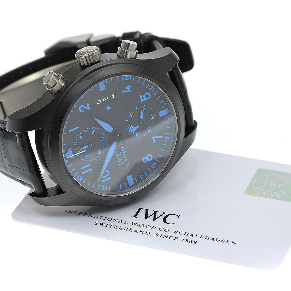 IWC SCHAFFHAUSEN Pilot Watch Chronograph Top Gun IW388003 Chronograph Boutique Exclusive black Dial Automatic Men's Watch_956466