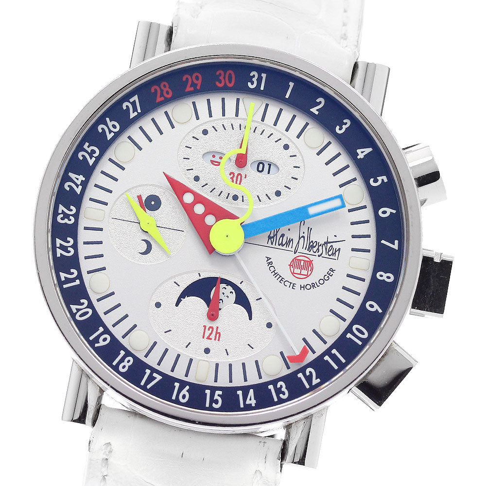 Alain Silberstein Chronobauhaus 2 Silver Dial Automatic Men's Watch_956488