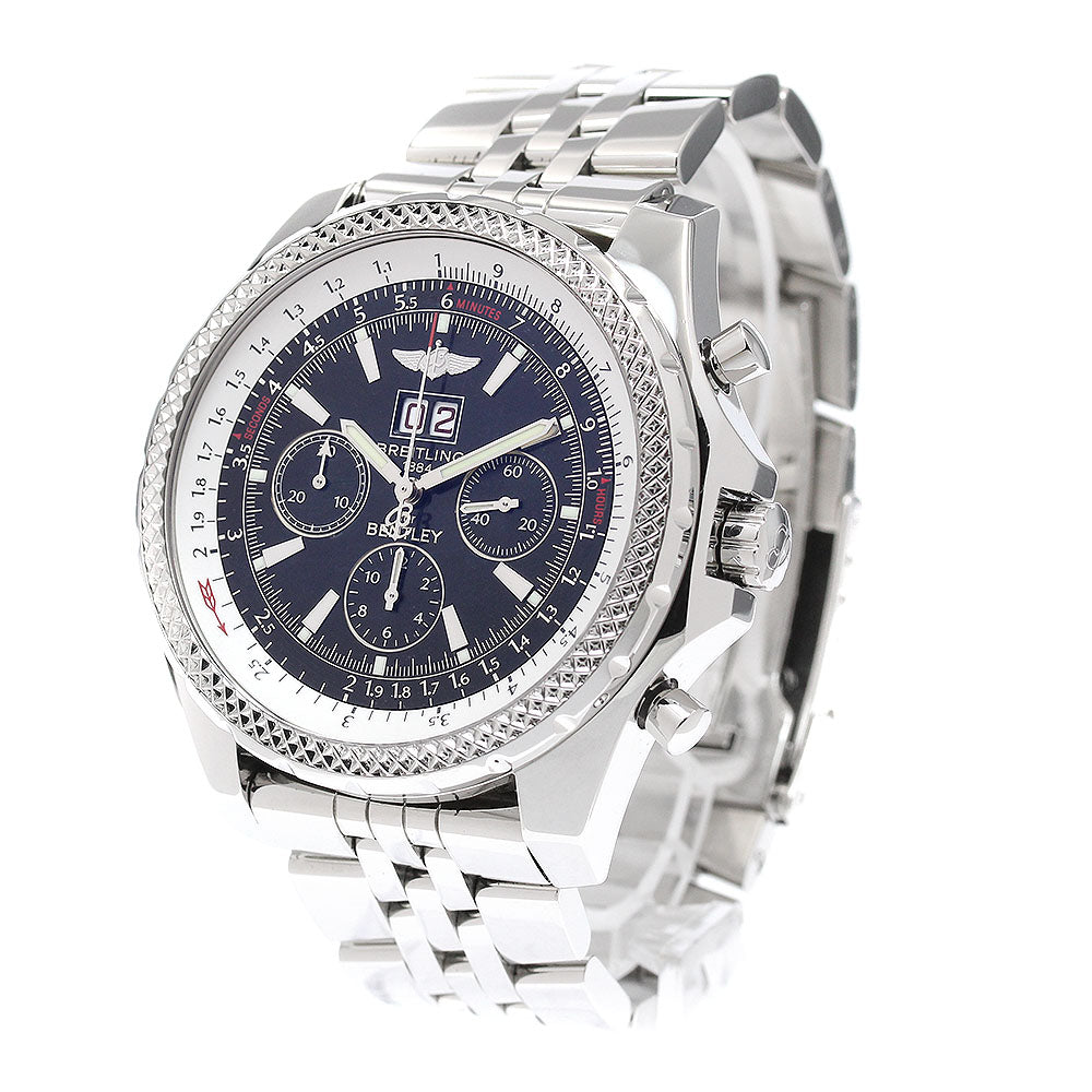 BREITLING Bentley 6.75 A44362 Chronograph black Dial Automatic Men's_956502