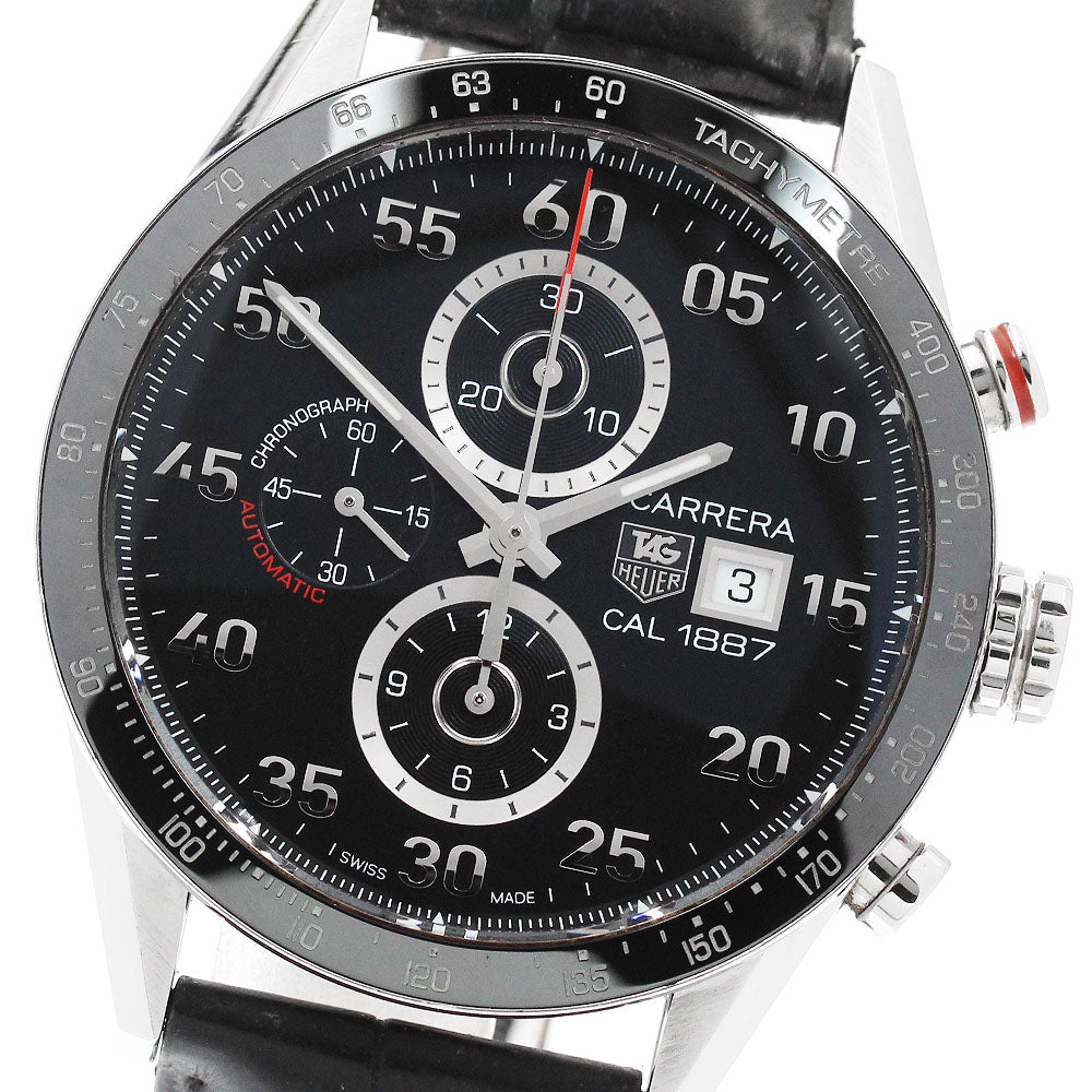TAG HEUER Carrera Caliber 1887 CAR2A10-1 Chronograph black Dial Automatic Men's Watch_956524