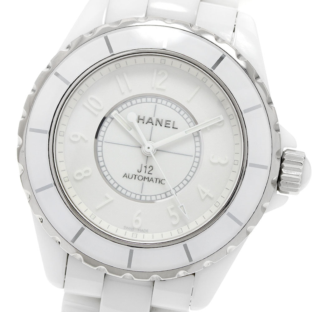CHANEL J12 White Phantom H3443 White Dial Automatic Men's Watch_956634