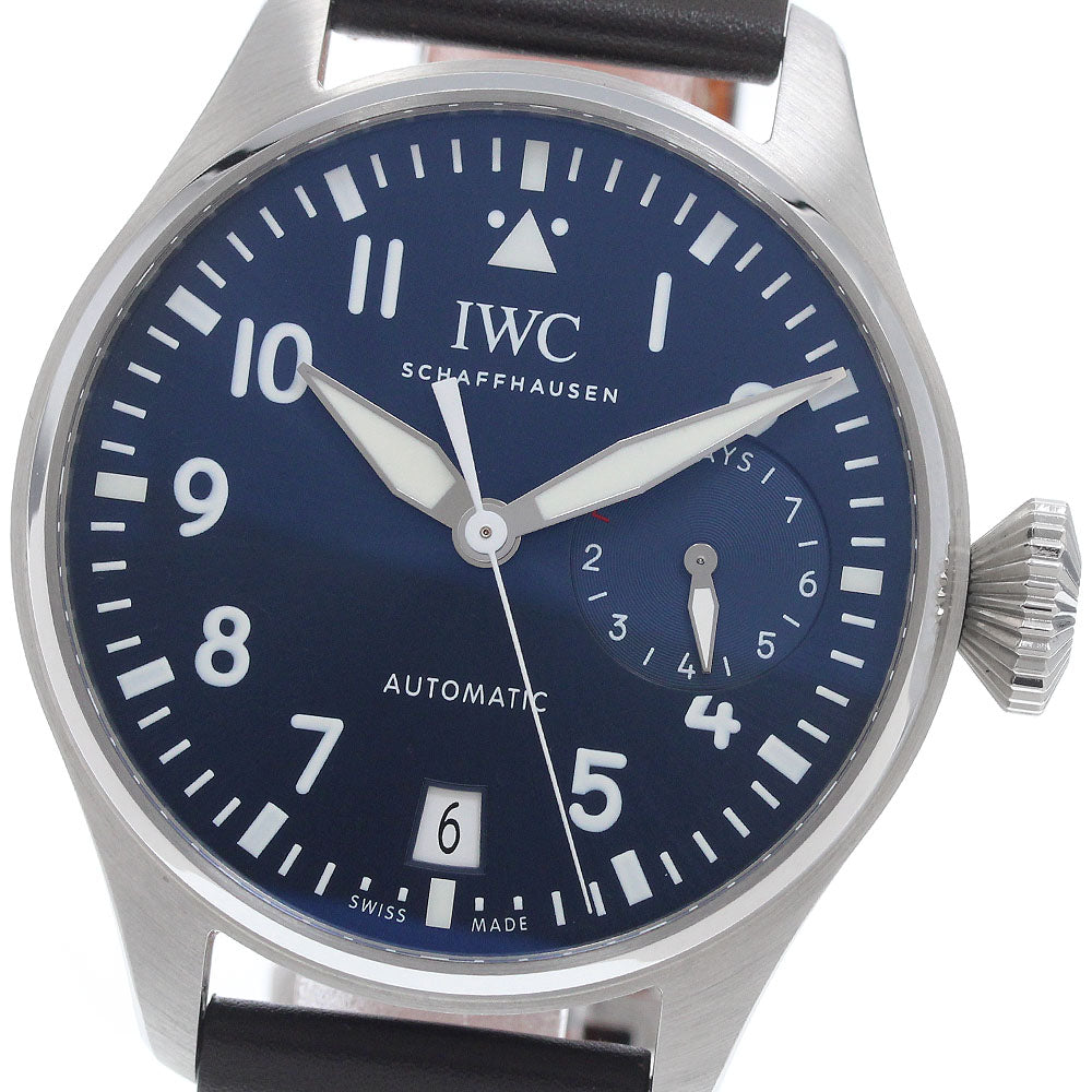 IWC SCHAFFHAUSEN Big Pilot Watch Petit Platons IW501002 Automatic Men's_956642