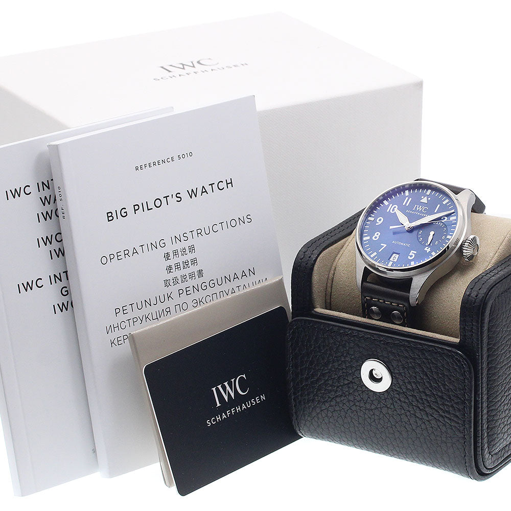 IWC SCHAFFHAUSEN Big Pilot Watch Petit Platons IW501002 Automatic Men's_956642