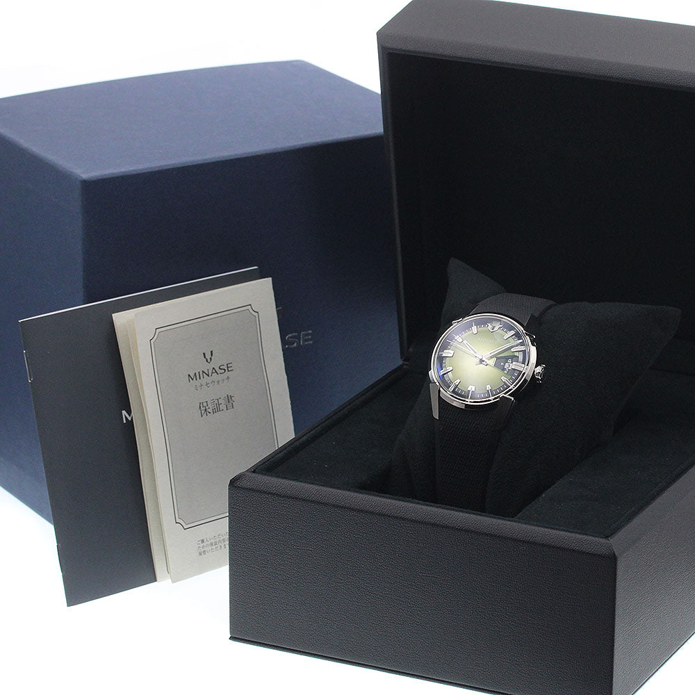 MINASE Divide VM14-RBKGGR-SSD Date green Dial Automatic Men's Watch_956643