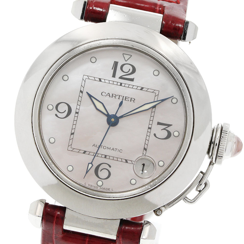 CARTIER Pasha C 2003 Christmas Limited Edition W3106499 Pink shell Dial Automatic Ladies Watch_956648